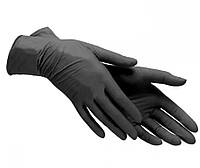 Перчатки нитриловые Black Черный S 50шт
