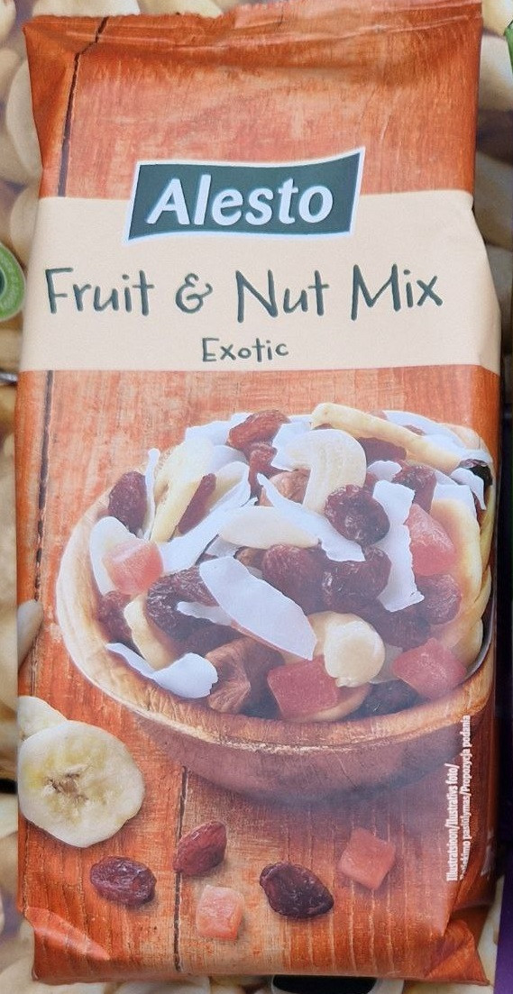 Горішки Мікс Alesto Fruit & Nut Mix Exotic 200 г.