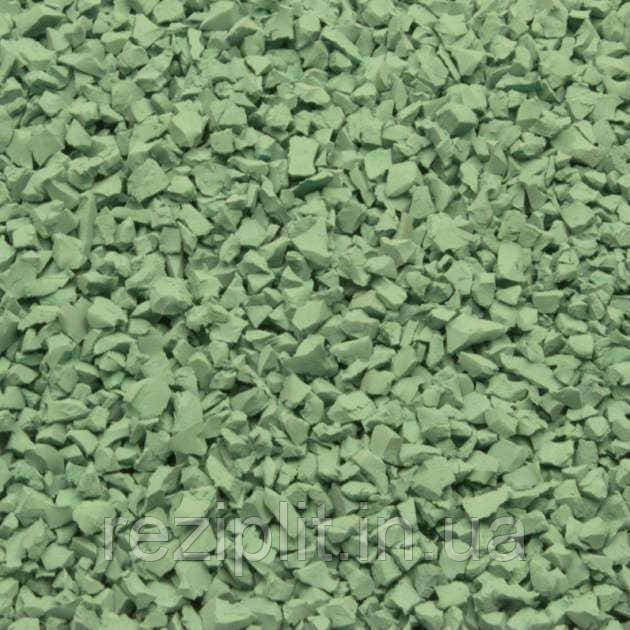 EPDM гранула  RESEDA GREEN RAL 6011 UNIRUBBER