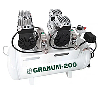 Компрессор Granum 200 (200л/мин) со шкафом безмаслянный стоматологический