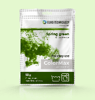 Серия ColorMax «Spring green» зеленая неоновая краска-краситель для ткани, 50 г