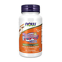 Пробиотики для детей Now Foods (Berry Dophilus Kids) 2 млрд КОЕ 60 жевательных таблеток