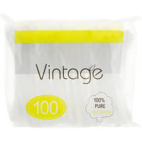 Ватные палочки Vintage в полиэтиленовой упаковке 100 шт. (4820164151594)