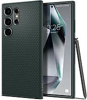 Чохол Spigen для Samsung Galaxy S24 Ultra - Liquid Air, Abyss Green (ACS07288)