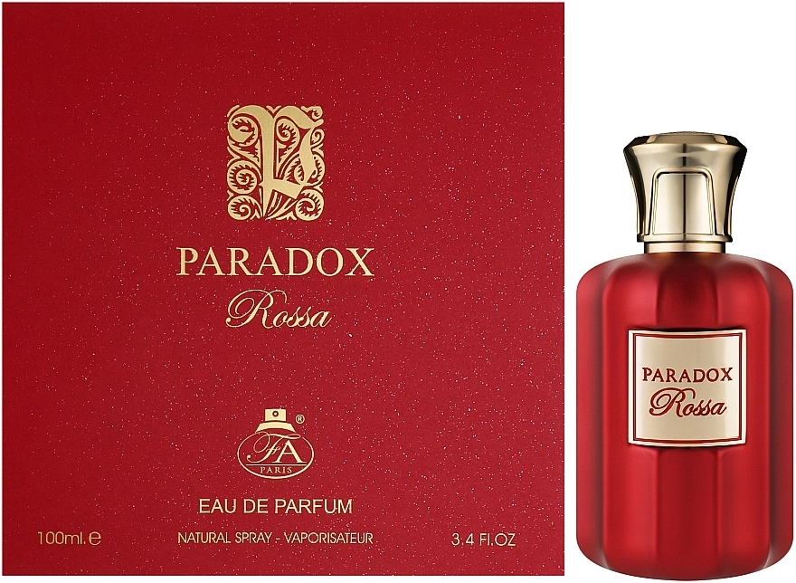 Парфумована вода Fragrance World Paradox Rossa для жінок — edp 100 ml, фото 1