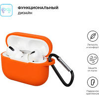 Чехол для наушников Armorstandart Silicone Case для Apple Airpods Pro Orange (ARM56088) n