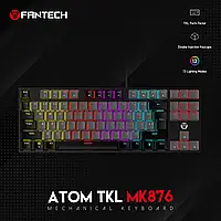 Клавиатура проводная механическая Игровая Fantech ATOM MK876 Red Switch от магазина style & step