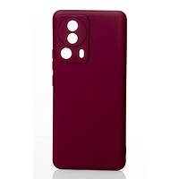 Чохол Soft Silicon Case Xiaomi 13 Lite Bordo