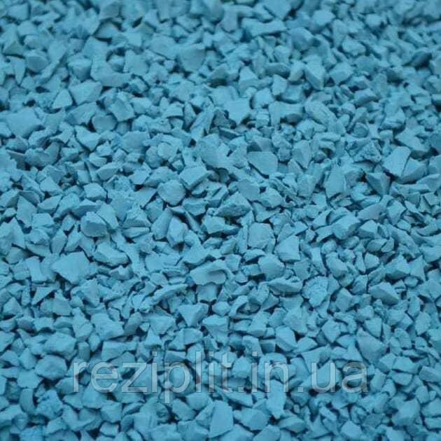EPDM гранула TEAL RAL 5024 UNIRUBBER
