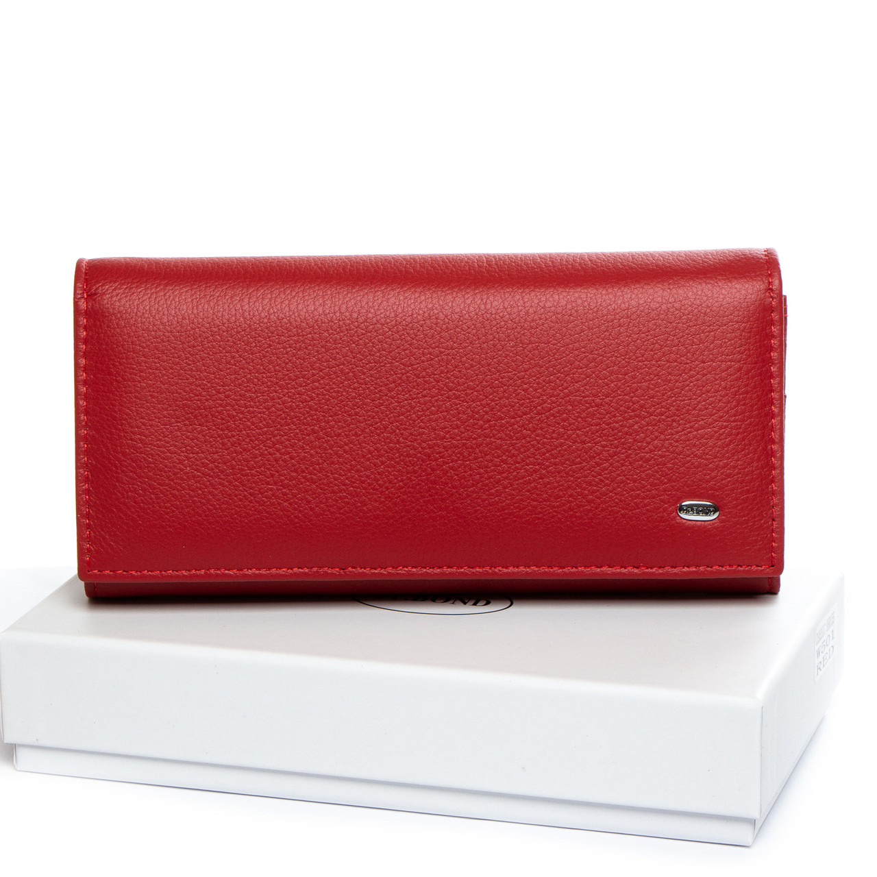 Жіночий шкіряний гаманець DR. BOND W501 red.Купити жіночий шкіряний гаманець гуртом і в роздріб в Україні.
