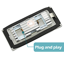 LED підсвітка номера для BMW (БМВ) 7 Series (E65 E66 745i 750i 760i) 2001-2008, фото 5