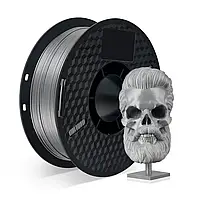 PETG-пластик/филамент для 3D-принтера KINGROON PETG Filament 1.75мм 1кг Серебристый