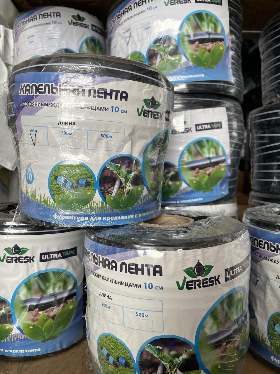 Капельная лента VERESK 1000м шаг 10