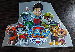 Термоналіпка на одяг " Щенячий патруль"