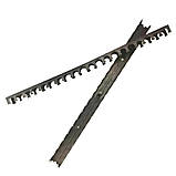 Планка монтажна ITAL 16-20 мм для теплої підлоги, чорний, (коробка 200 шт), фото 3