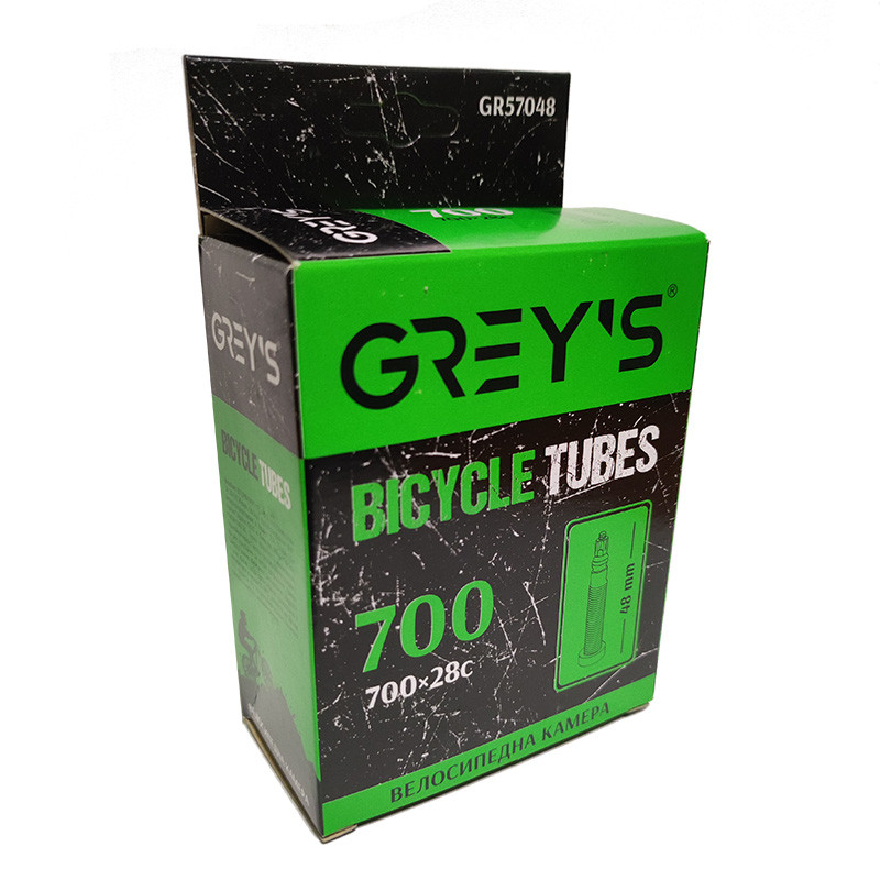Камера велосипедна Grey's 700 x 28C FV Presta (48 мм)