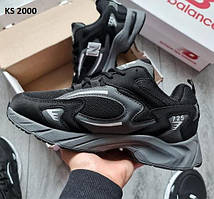Кроссовки мужские 40, 41, New Balance 725 (чорно/сірі)