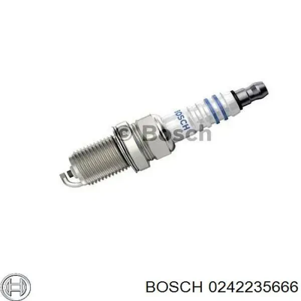 Свічка запалювання BOSCH BO 0242235666, фото 1