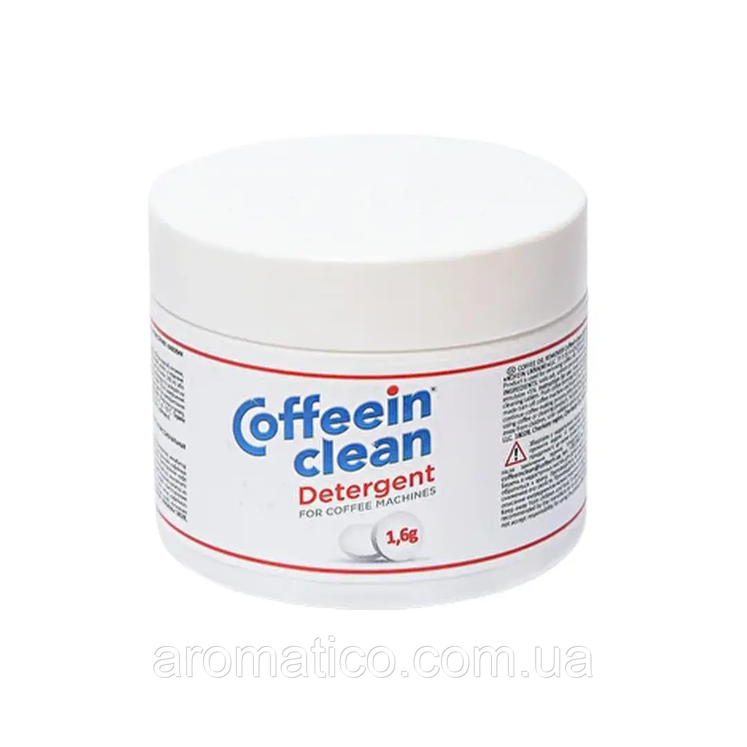 Coffeein clean DETERGENT у таблетках для очищення від кавових олій 170 г (табл.1,6 г)