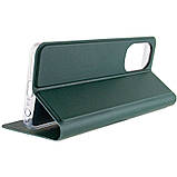 Шкіряний чохол книжка GETMAN Elegant (PU) для Xiaomi Redmi Note 10 Pro / 10 Pro Max, Зелений, фото 6