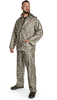 Противодождевой комплект Mil-Tec AT-Digital пиксель ЗСУ, армейский костюм дождевик, водонепроницаемый комплект