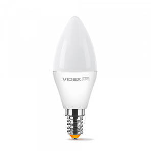 LED лампа VIDEX C37e 7W E14 3000K, фото 3
