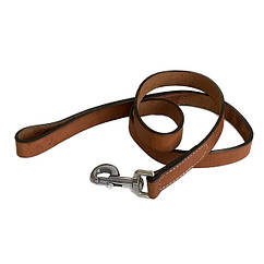 Coastal Circle-T Dog Leash КОСТАЛ СЕРКЛ-Т шкіряний повідець для собак, 2смХ1.2м