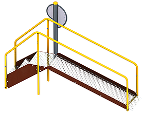 Площадка підйомник шириною 0,6 м SL1205