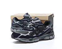 Чоловічі кросівки Asics Gel NYC Graphite Grey Black (чорно-сірі) гарні комфортні демі кросівки Y14531