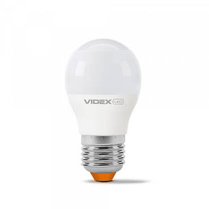 LED лампа VIDEX G45e 7W E27 3000K, фото 3