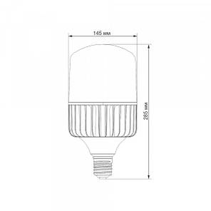 LED лампа VIDEX A145 100W E40 5000K, фото 4