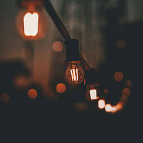 LED лампа VIDEX Filament G45F 6W E27 3000K, фото 5