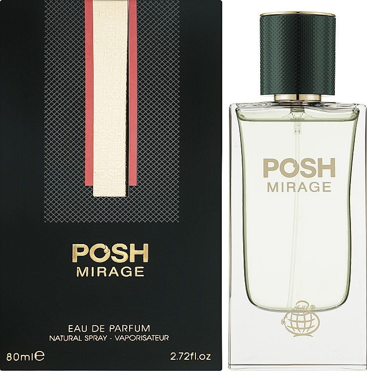 Парфумована вода Fragrance World Posh Mirage для чоловіків і жінок — edp 80 ml, фото 1