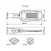 LED вуличний ліхтар автономний VIDEX 60W 5000K, фото 10