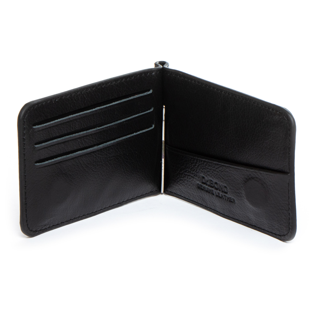 Чоловічий шкіряний Classic затиск для банкнот DR.BOND опт/роздріб