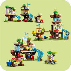 Конструктор LEGO DUPLO (Лего Дупло) Town Будиночок на дереві 3 в 1, 126 деталей (10993) Оригінал, фото 5
