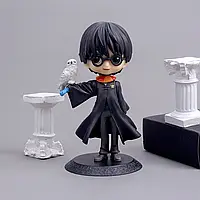 Коллекционная Фигурка Harry Potter 15 см из ПВХ пластика на подставке с совой, статуэтка Гарри Поттера