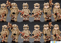 12 фигурок Лего ЗСУ военные, спецназ, SWAT, полиция, армия альфа КОРД
