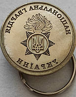 Пломбир (печатка) під пластилін Національної Гвардії України 25 мм