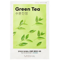 Маска для лица Missha Airy Fit Green Tea Sheet Mask С экстрактом зеленого чая 19 г (8809581454729)