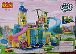 Конструктор COGO 4558 Аквапарк для дівчаток, 715 деталей, розмір коробки 49,5×35×7 см., фото 10