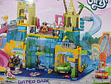 Конструктор COGO 4558 Аквапарк для дівчаток, 715 деталей, розмір коробки 49,5×35×7 см., фото 7