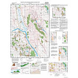 Комплект навчальних топографічних карт, м-би 1:10 000/ 25 000/ 50 000/ 100 000 (в обкладинці) Картографія, фото 2