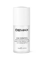 Денний захисний крем з SPF 30 з морськими водоростями Age Control Marine Day SPF 30 Total Protect, 15 мл