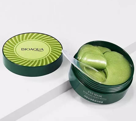 Уцінка Омолоджуючі патчі для очей Bioaqua з водоростями Eye Mask Hydraiting Moisturizing, 60шт, фото 1