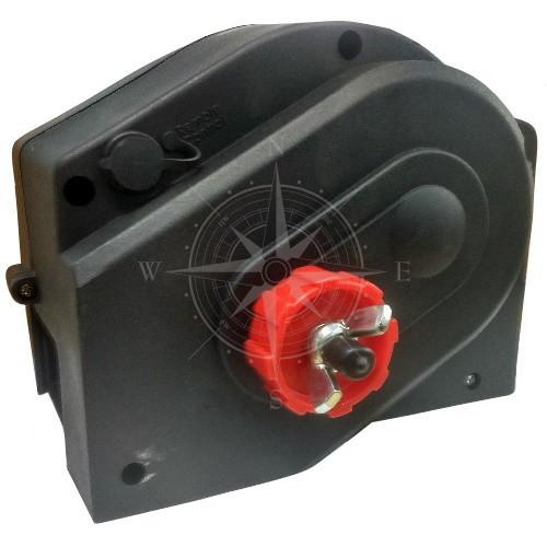 Лебідка трейлерна електрична 12 В 2722 кг Kent Bridge для човнового причепа з тросом 9 м пультом і аварійною ручкою