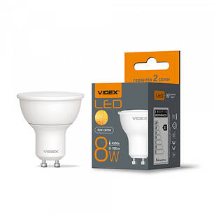 LED лампа VIDEX MR16e 8W GU10 4100K, фото 1
