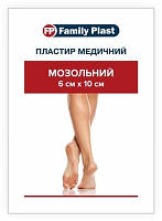 Пластир мед мозол 6 cm*10 cm №1 FP Family Plast