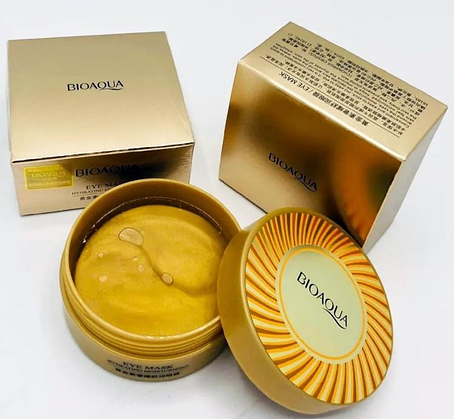Уцінка Зволожувальні патчі для очей Bioaqua Gold element shooting eye mask, 60 шт., фото 1