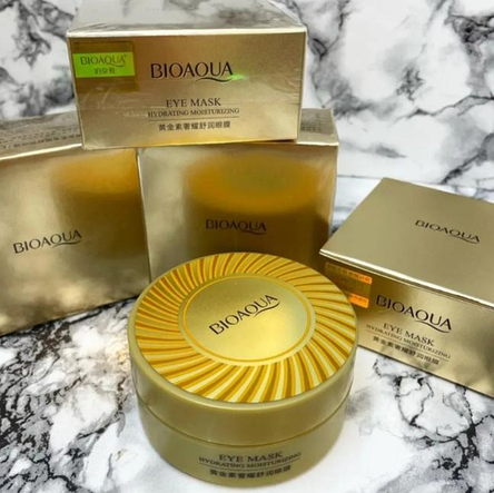 Уцінка! Зволожувальні патчі для очей Bioaqua Gold element shooting eye mask, 60 шт., фото 3